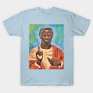 J.J. Evans' Black Jesus Painting - Good Times T-Shirt